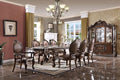 9pc Formal Dining Table Set with 6 Side Chairs and 2 Arm Chairs E77805