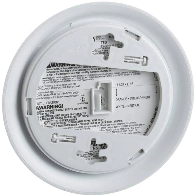 10 Pack Smoke and Carbon Monoxide Detector with Battery Backup X6895