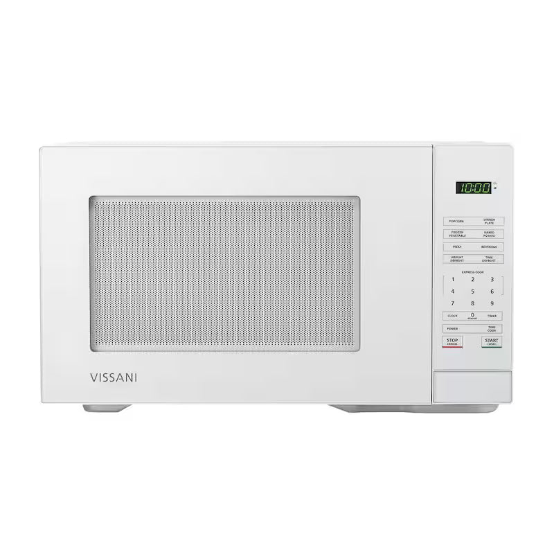 1.1 cu. ft. White Countertop Microwave Oven R96192