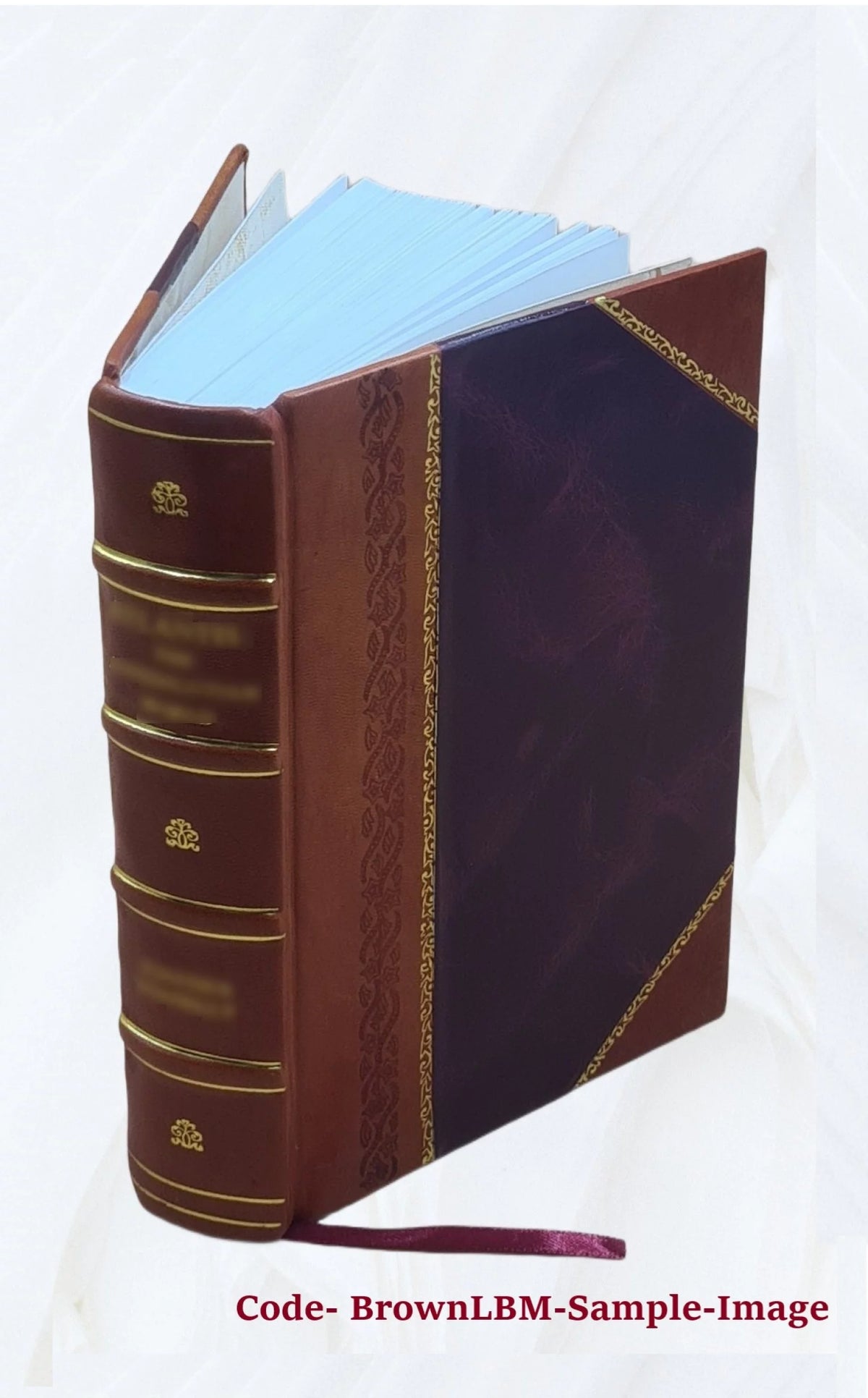 Perfumery and Essential Oil Record Leather Bound B4254