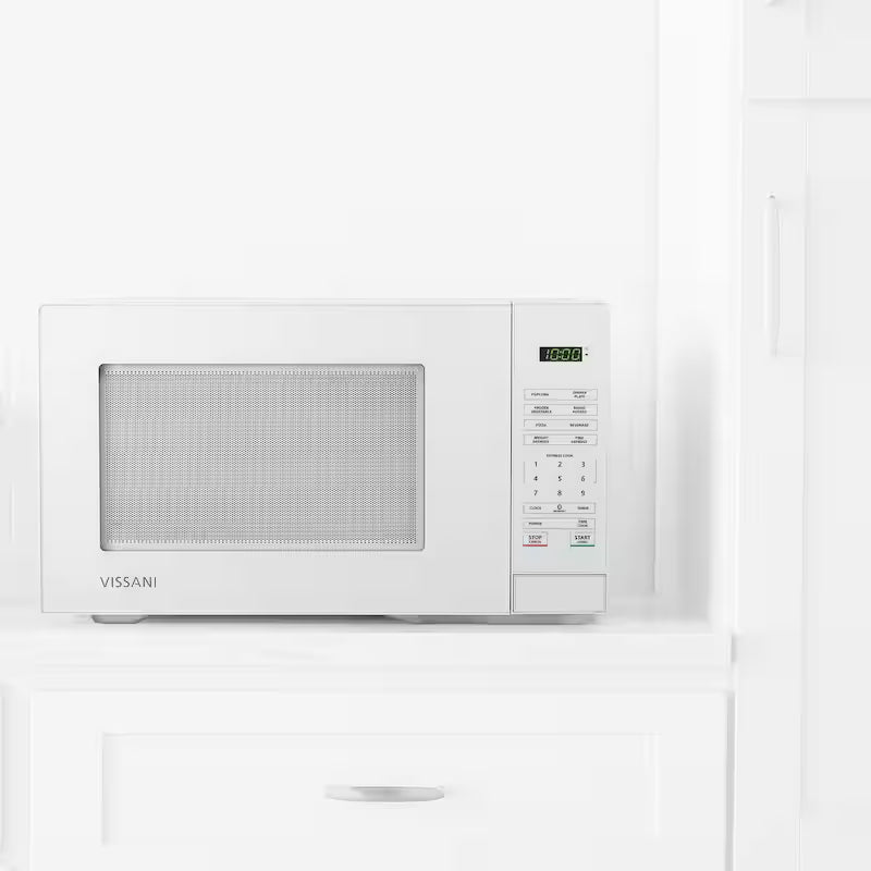 1.1 cu. ft. White Countertop Microwave Oven R96192