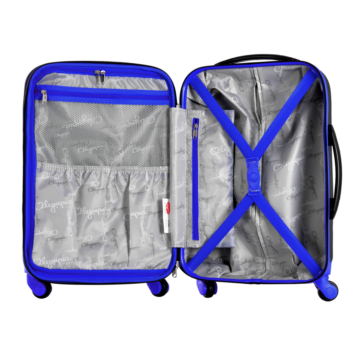 Black Hardside Spinner Suitcase T8962