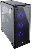 Black Mid-Tower Case with 3 RGB Fans T980448