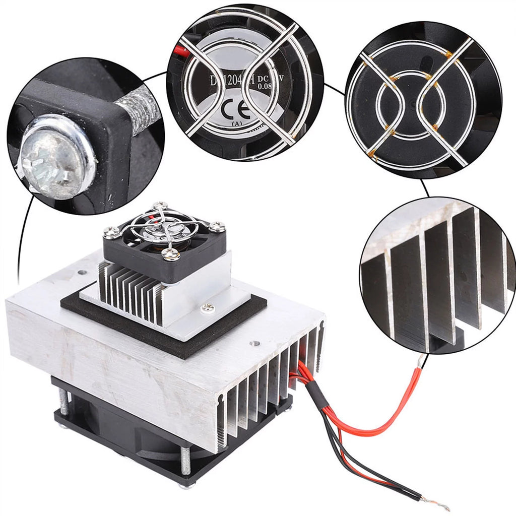 DC12V Semiconductor Cooling System Kit T546