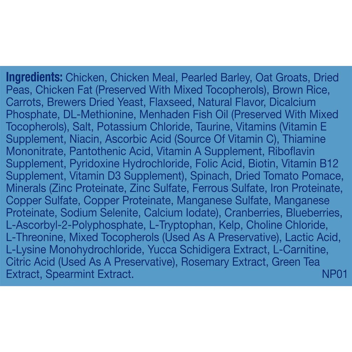Chicken & Barley Dry Dog Food H36248