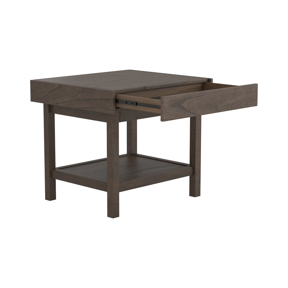 Rectangle End Table with Shelf M60242
