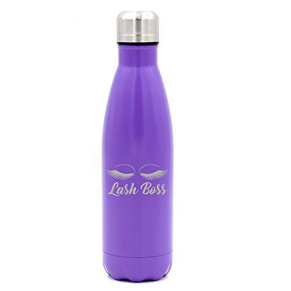 17 oz. Double Wall Vacuum Insulated Stainless Steel Water Bottle Travel Mug Cup S41212