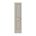 18 in. x 80 in. Desert Sand Left-Hand Solid Core Molded Composite MDF Single Prehung Interior Door Z2216
