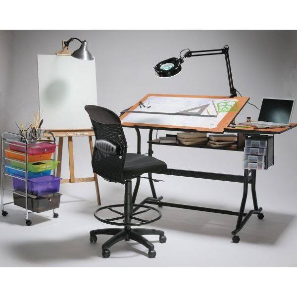 1.75x Magnifier Lamp Black Y496