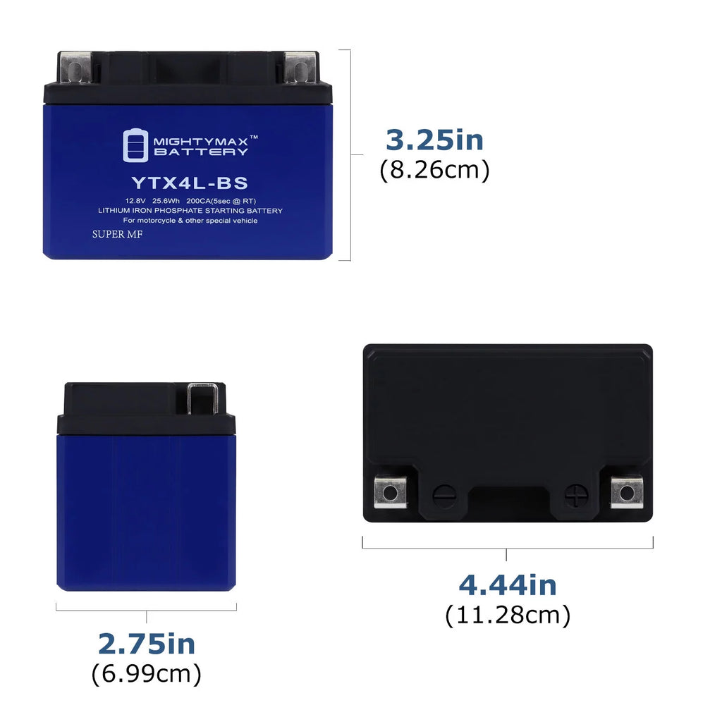 4 Pack Lithium Replacement Battery S4131