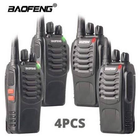 Black UHF Long Range Two-Way Radio W17259
