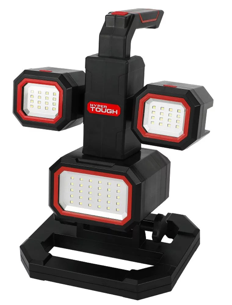 2000-Lumen LED Rechargeable Work Light & Detachable Spotlight K969