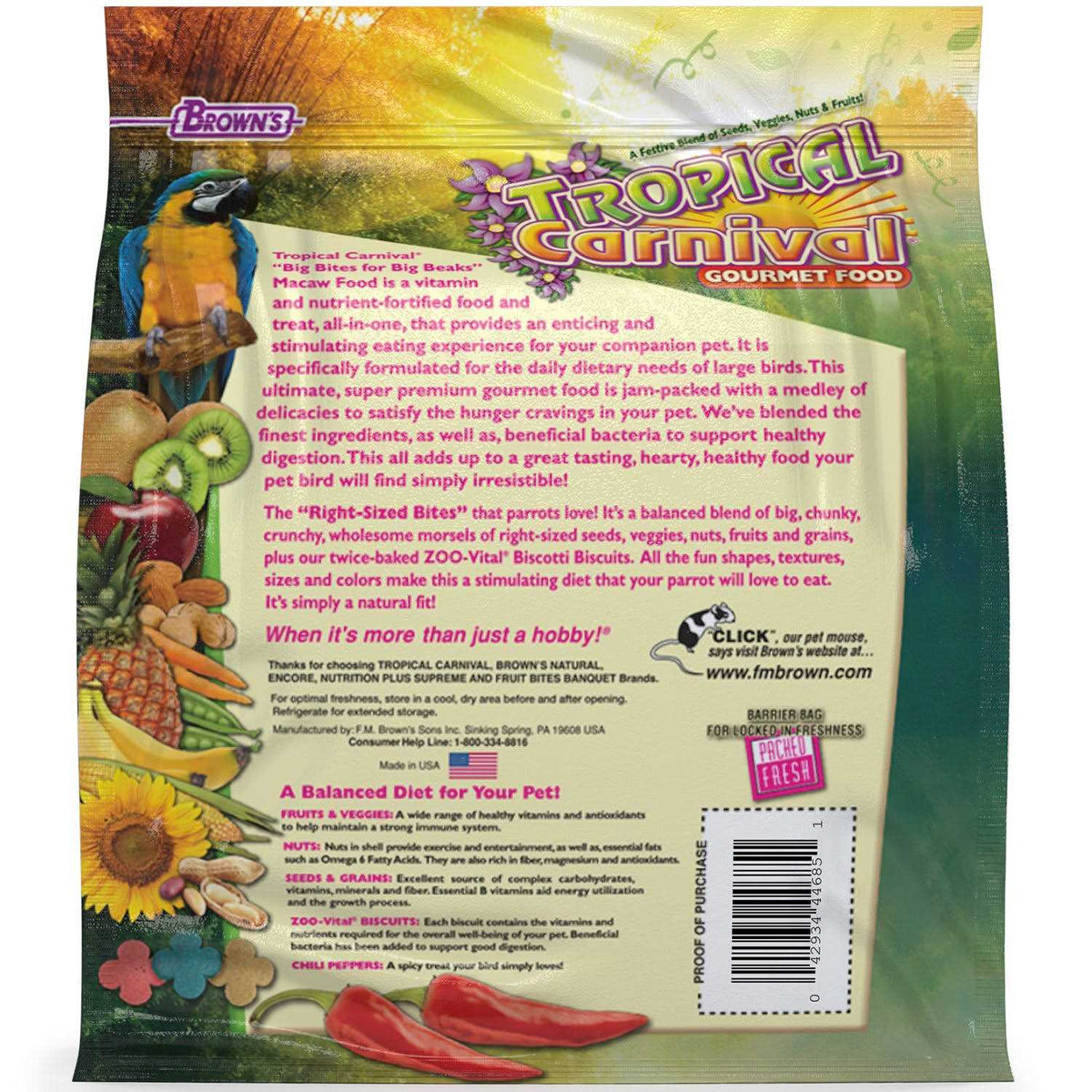 Macaw Food Z321