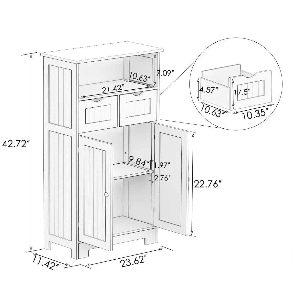 Bathroom Cabinet C606233