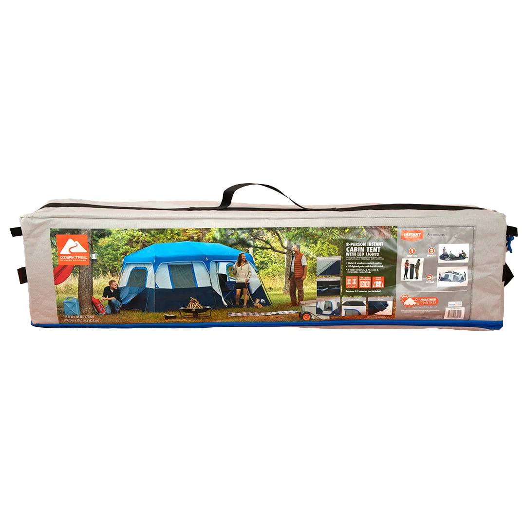 13' x 9' 8-Person Cabin Tent H66621