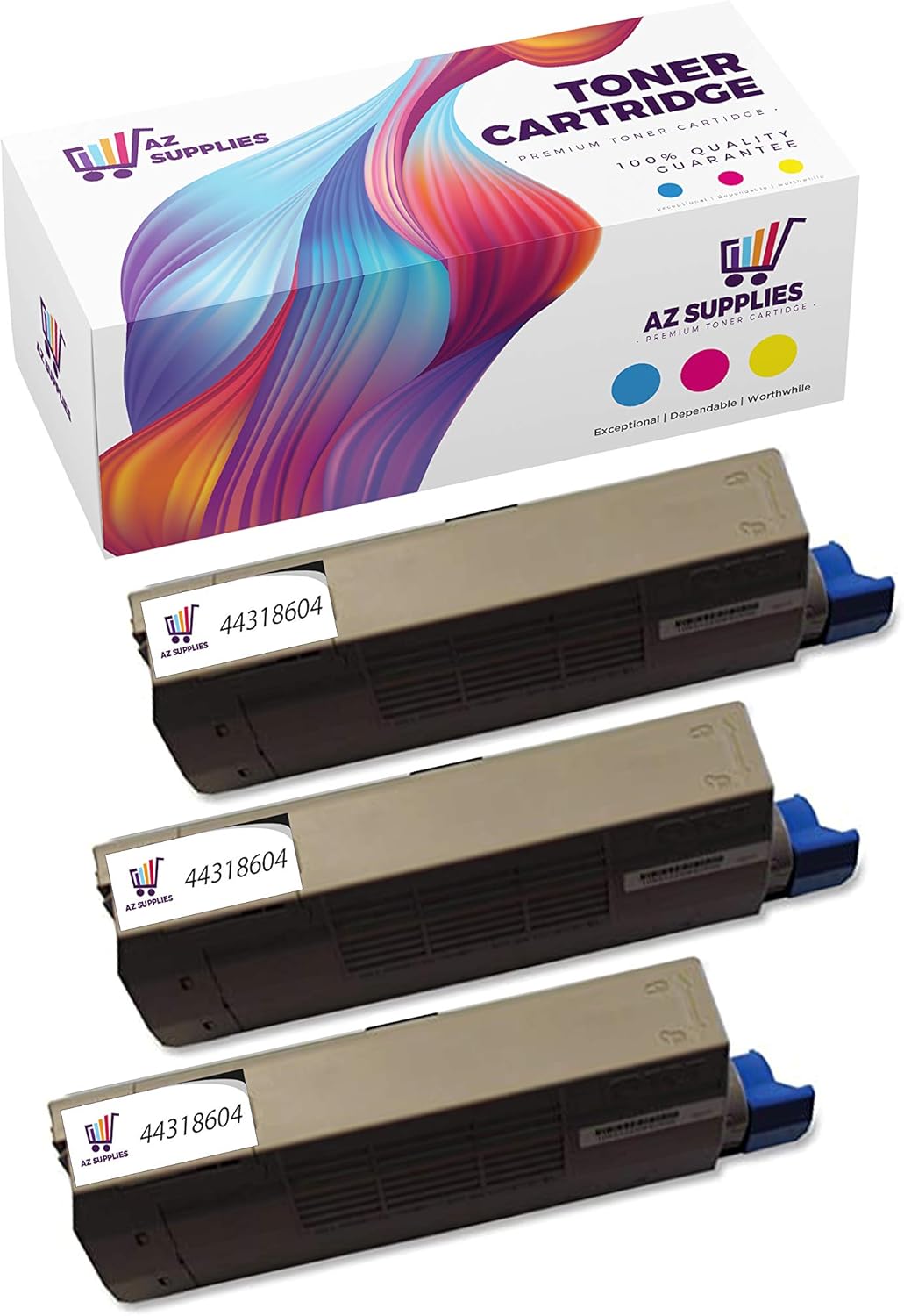 Compatible Black Toner Cartridge 3 Packs L7852