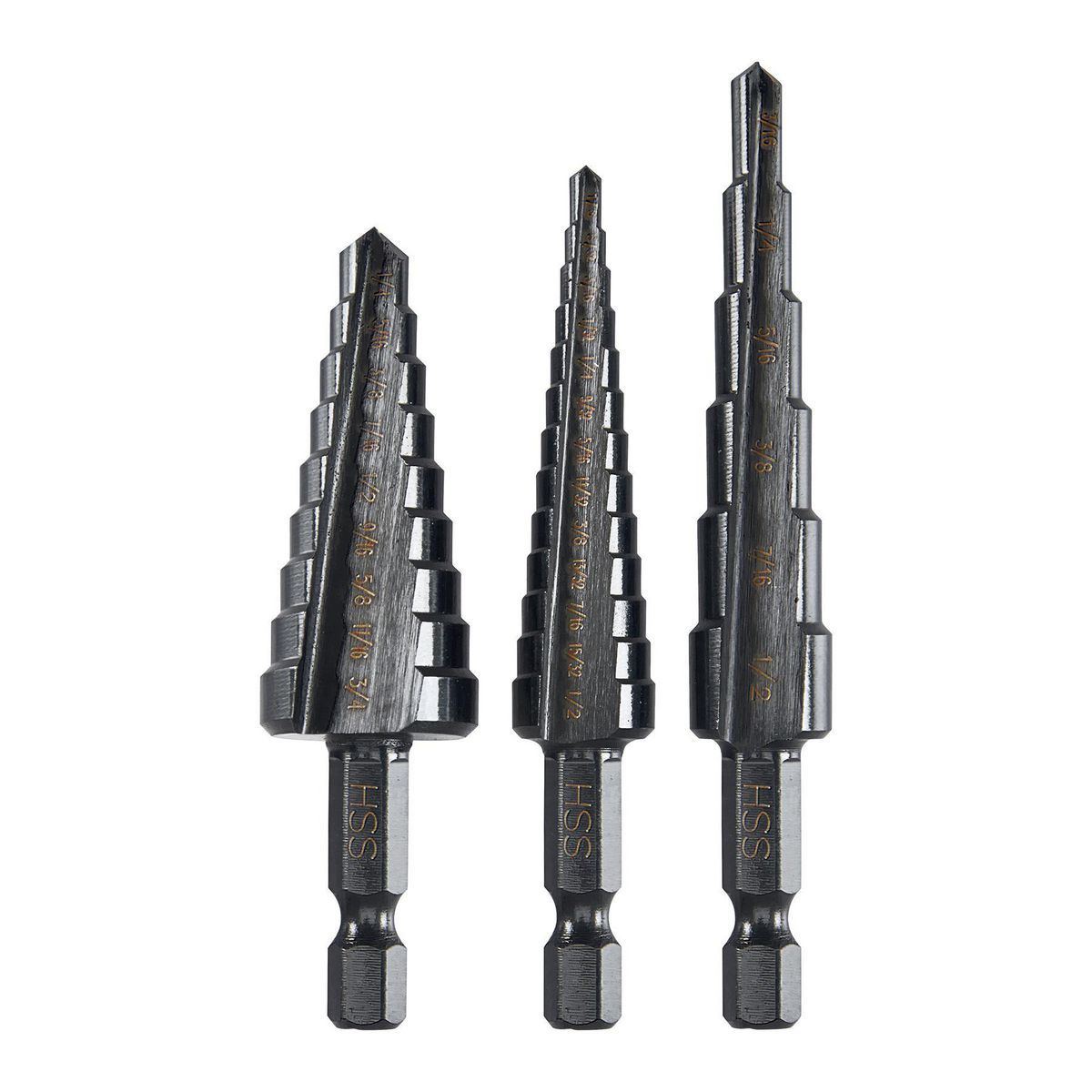Black Oxide Step Drill Bit U119