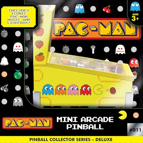 Mini Arcade Pinball Tabletop Game with Lights & Sounds R9945