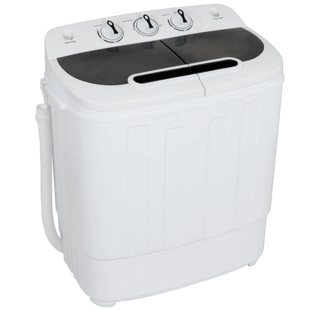 Compact Twin Tub Portable Washing Machine 13lbs D3812