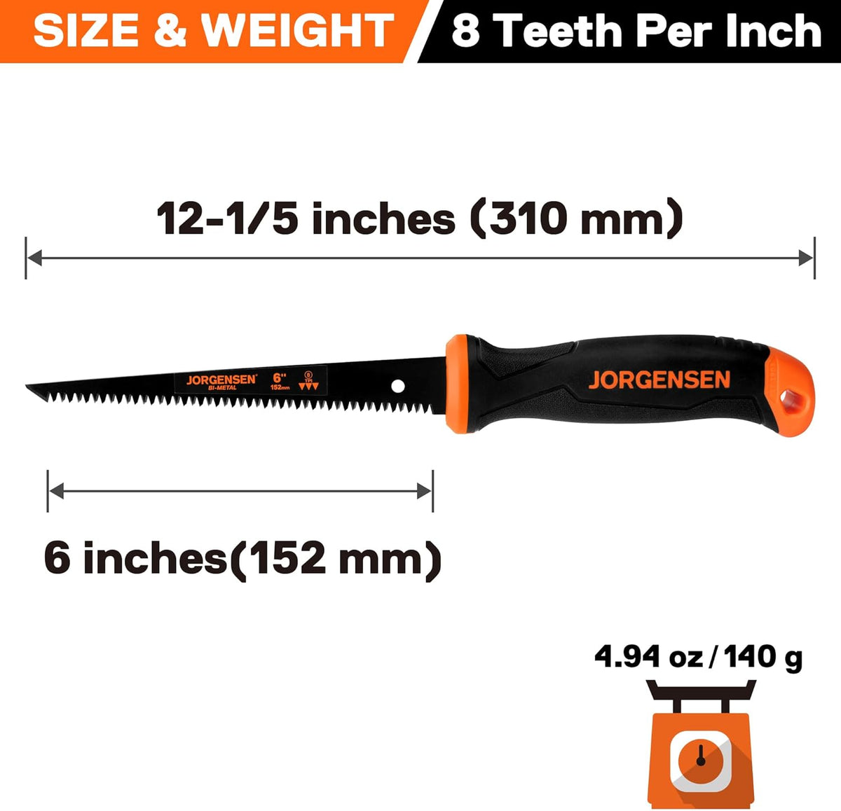 Drywall Saw with Ergonomic Handle G629515