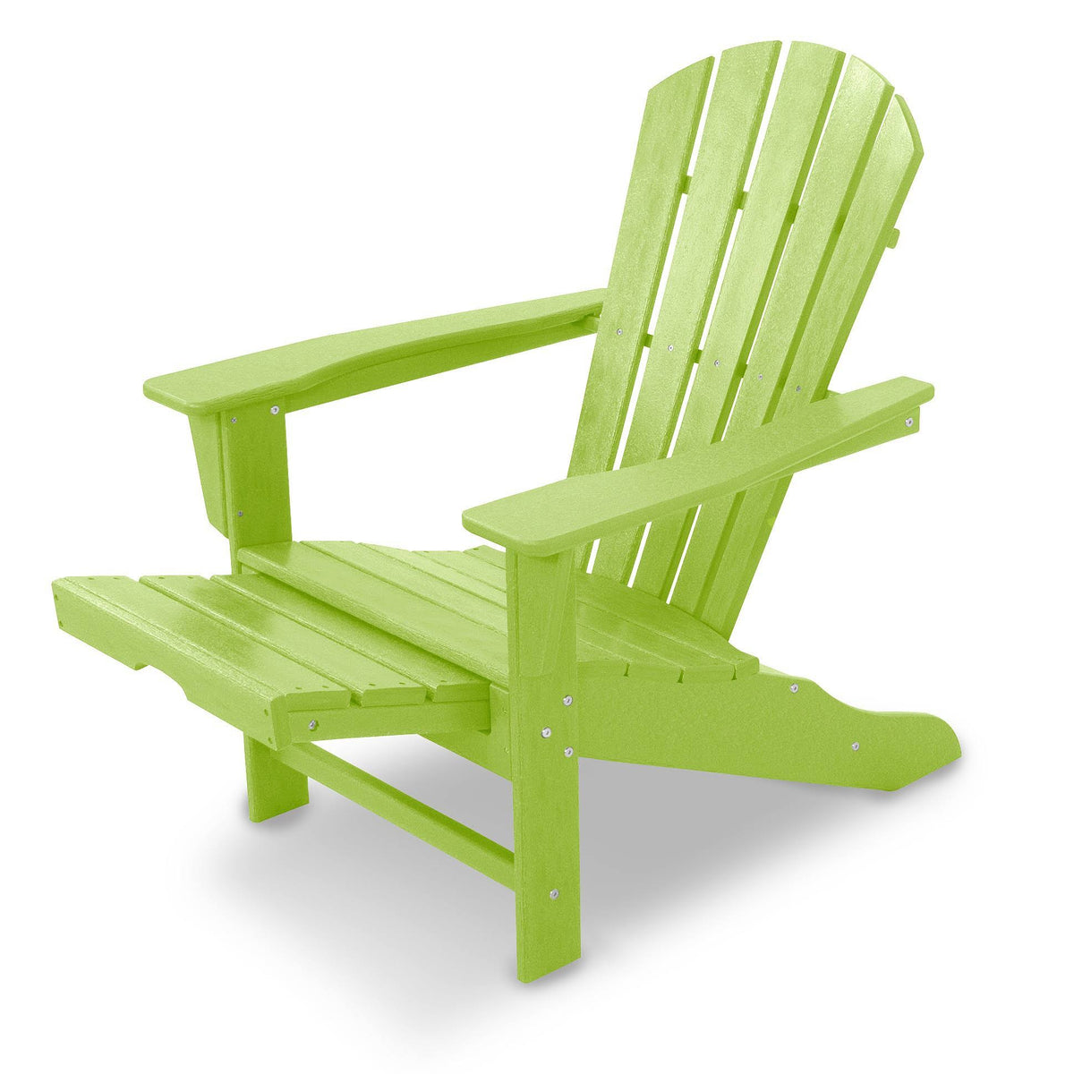 Lime Adirondack with Hideaway Ottoman U163871
