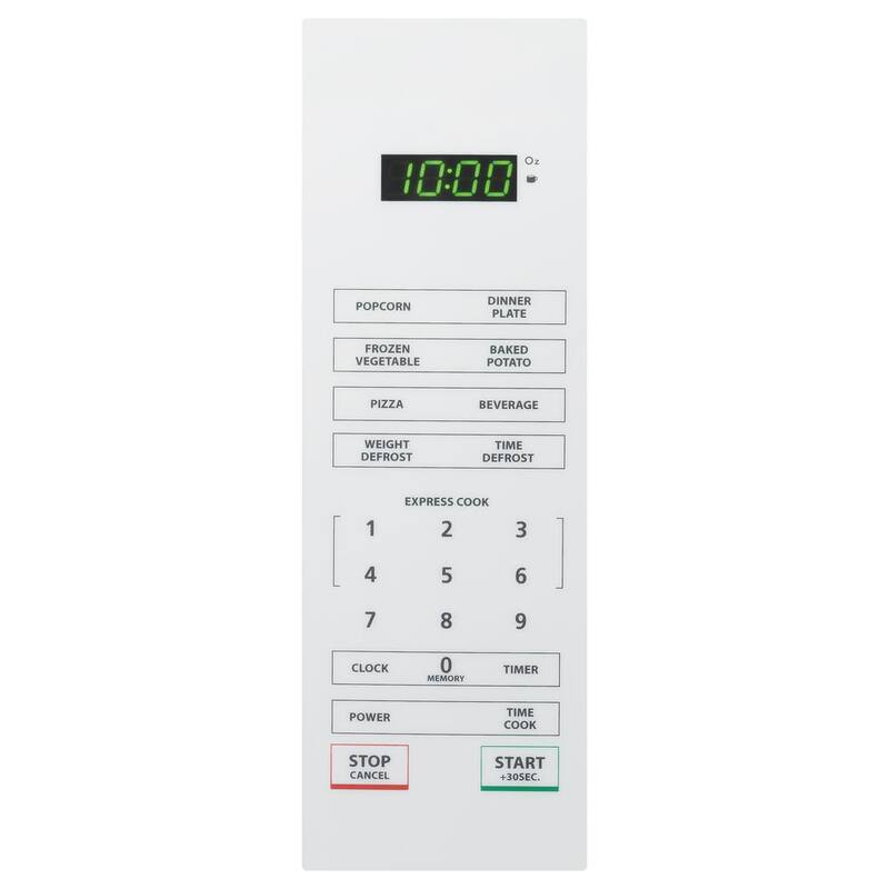 1.1 cu. ft. White Countertop Microwave Oven R96192