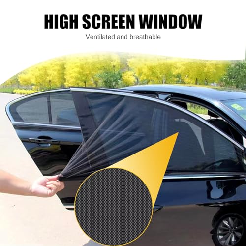 4 PCS Car Side Window Sunshade Net H95709