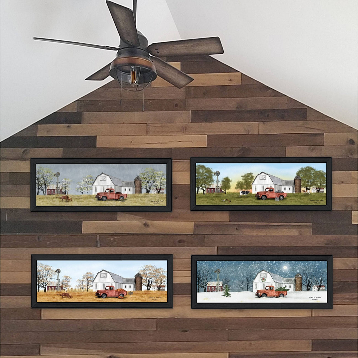 Black Frame 4-Piece Vignette W22614