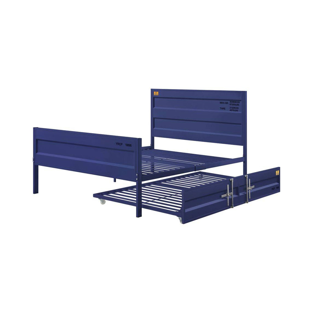 Blue Full Bed Z437649