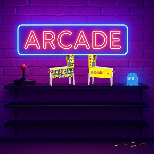 Mini Arcade Pinball Tabletop Game with Lights & Sounds R9945