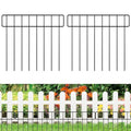 20Ft x 13Inch Animal Barrier, 14 Pack Decorative Garden Fence Panels, Rustproof Metal, No Dig Fence with Ground Stakes C4033