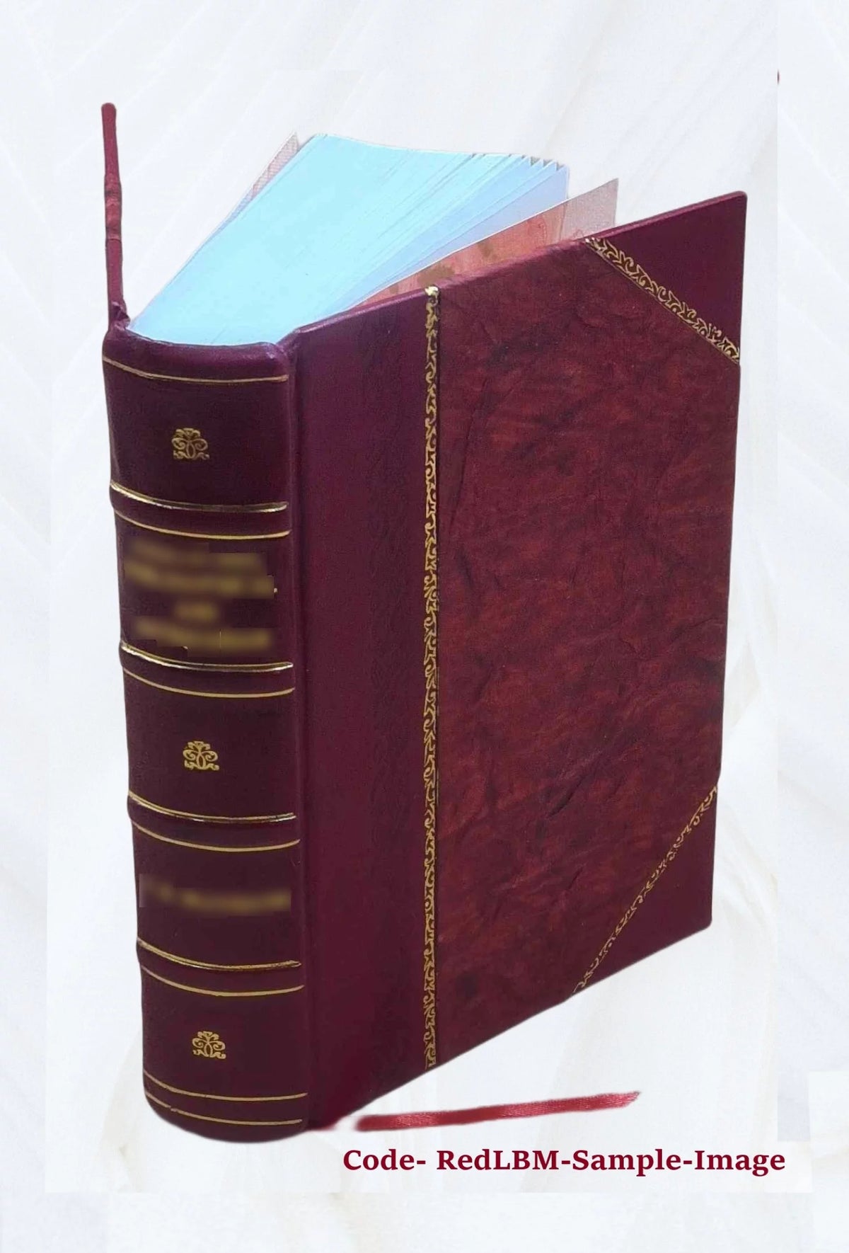 Perfumery and Essential Oil Record Leather Bound B4254