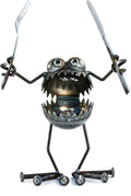 Medium Welded Scrap Metal Art Sculpture Z649