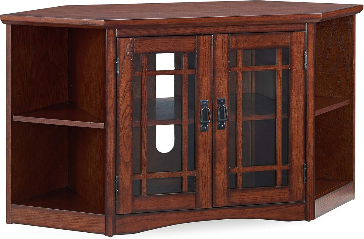 Corner TV Stand with Bookcase Ends Z234640