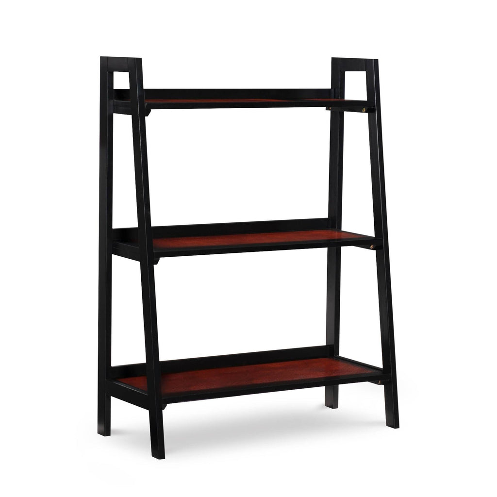 Black Cherry 3 Shelf Bookshelf T561