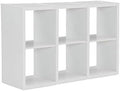 White Wood Storage Cabinet W55122