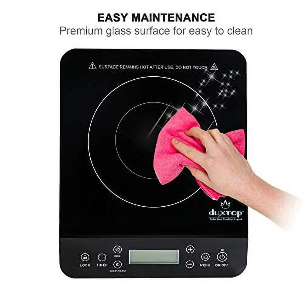 Portable Induction Cooktop 1800 Watts Black P943771