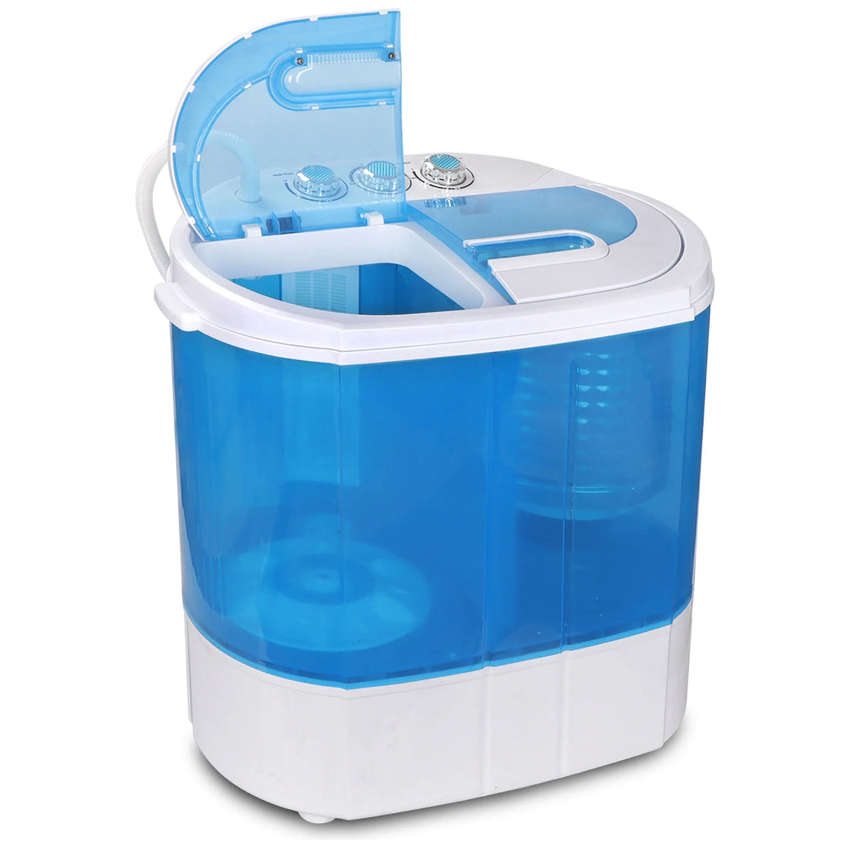 Compact Twin Tub Portable Washing Machine 13lbs D3812
