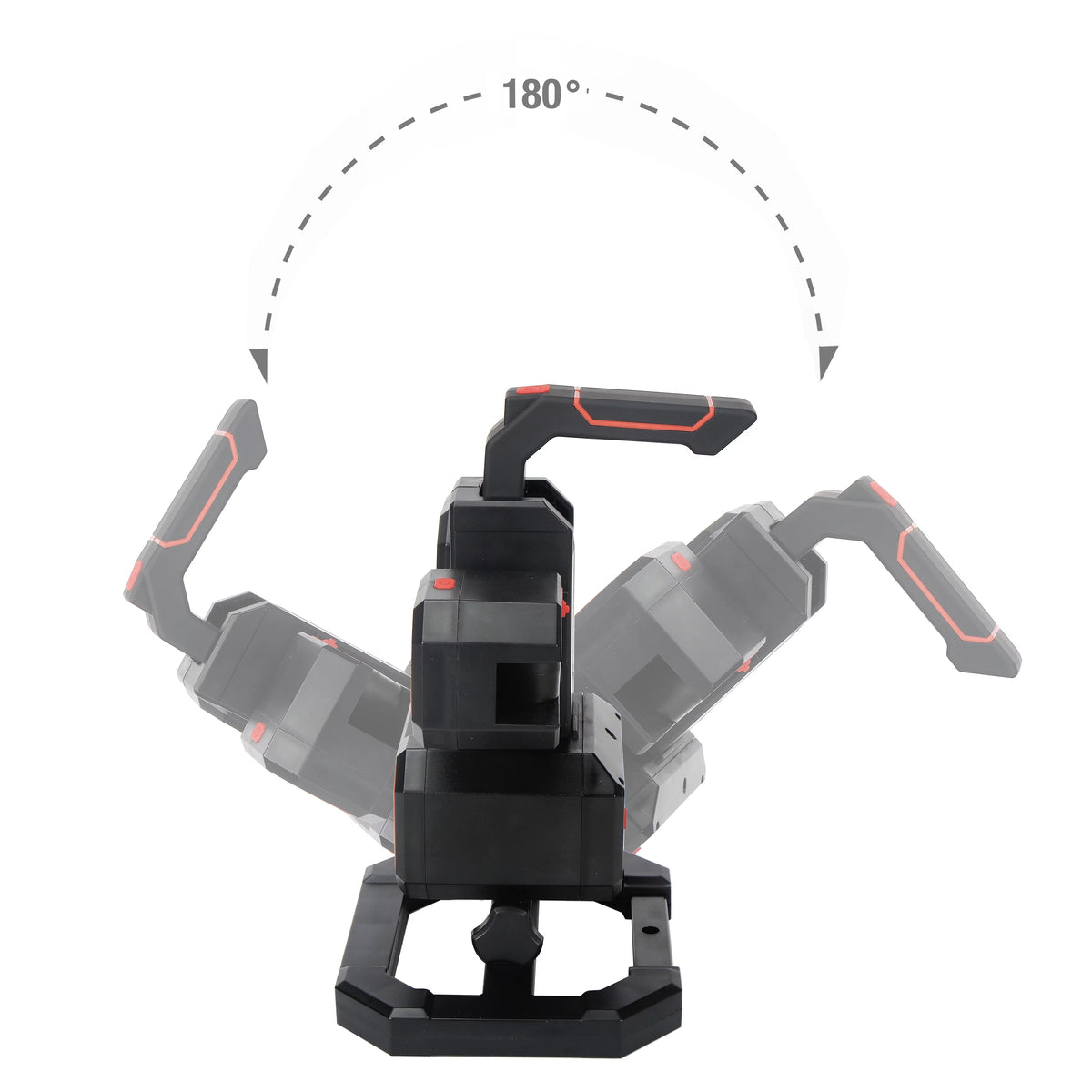 2000-Lumen LED Rechargeable Work Light & Detachable Spotlight K969