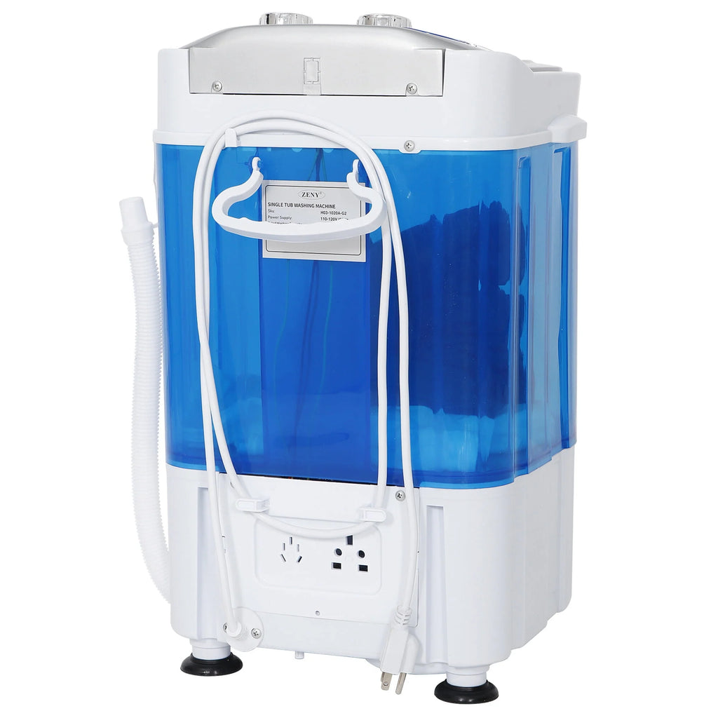 Compact Twin Tub Portable Washing Machine 13lbs D3812