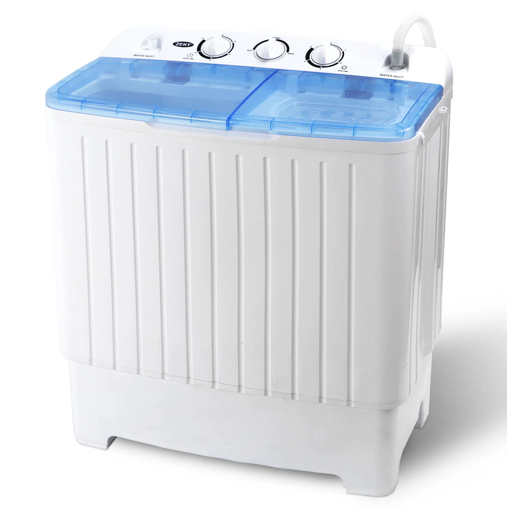 Compact Twin Tub Portable Washing Machine 13lbs D3812