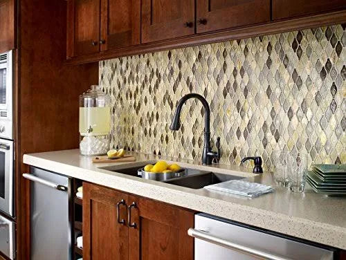 Tuscan Bronze Pull-Down Kitchen Faucet with Soap Dispenser K762