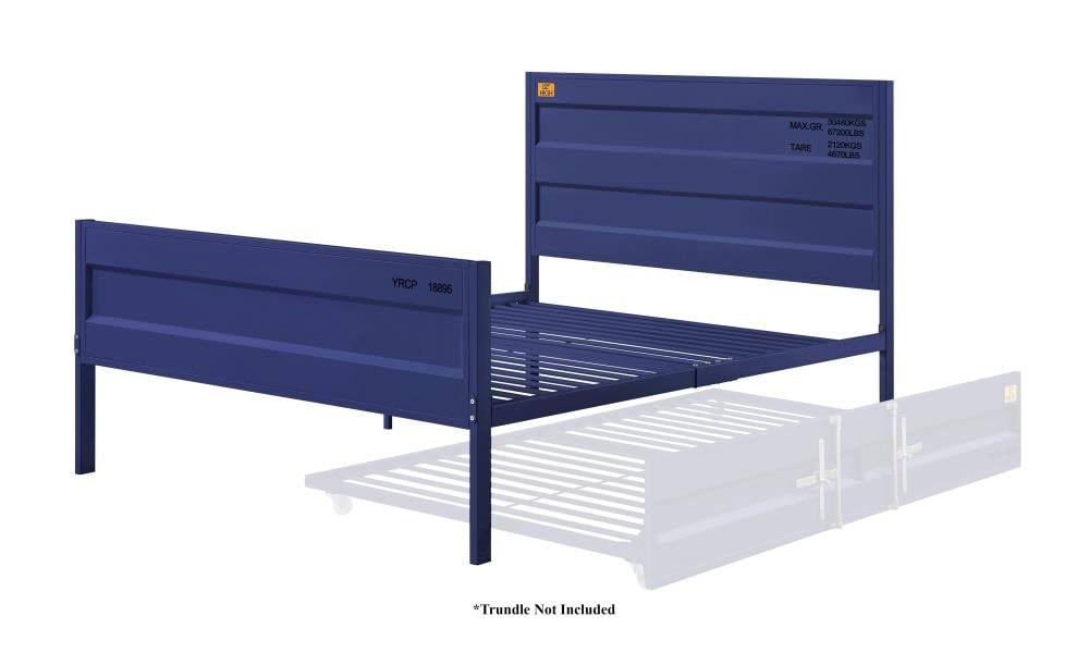 Blue Full Bed Z437649