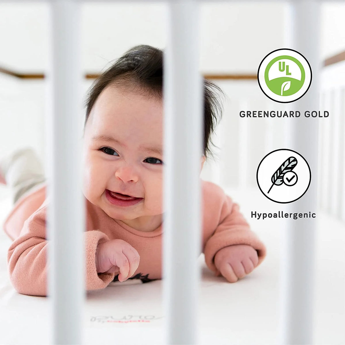 Mini Crib Mattress Waterproof Cover F154576