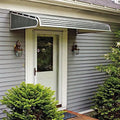 66-in Wide x 42-in Projection Graystone Solid Fixed Door Awning S516537