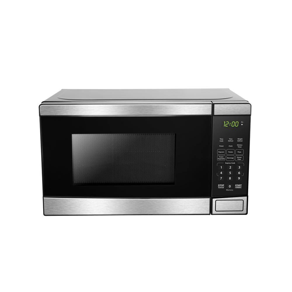0.7 Cu. ft. Countertop Microwave in Stainless Steel H144133