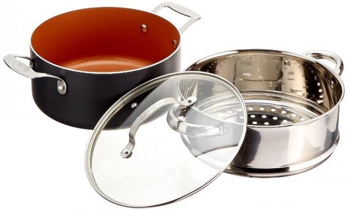 10 Piece Nonstick Cookware Set Graphite A5255