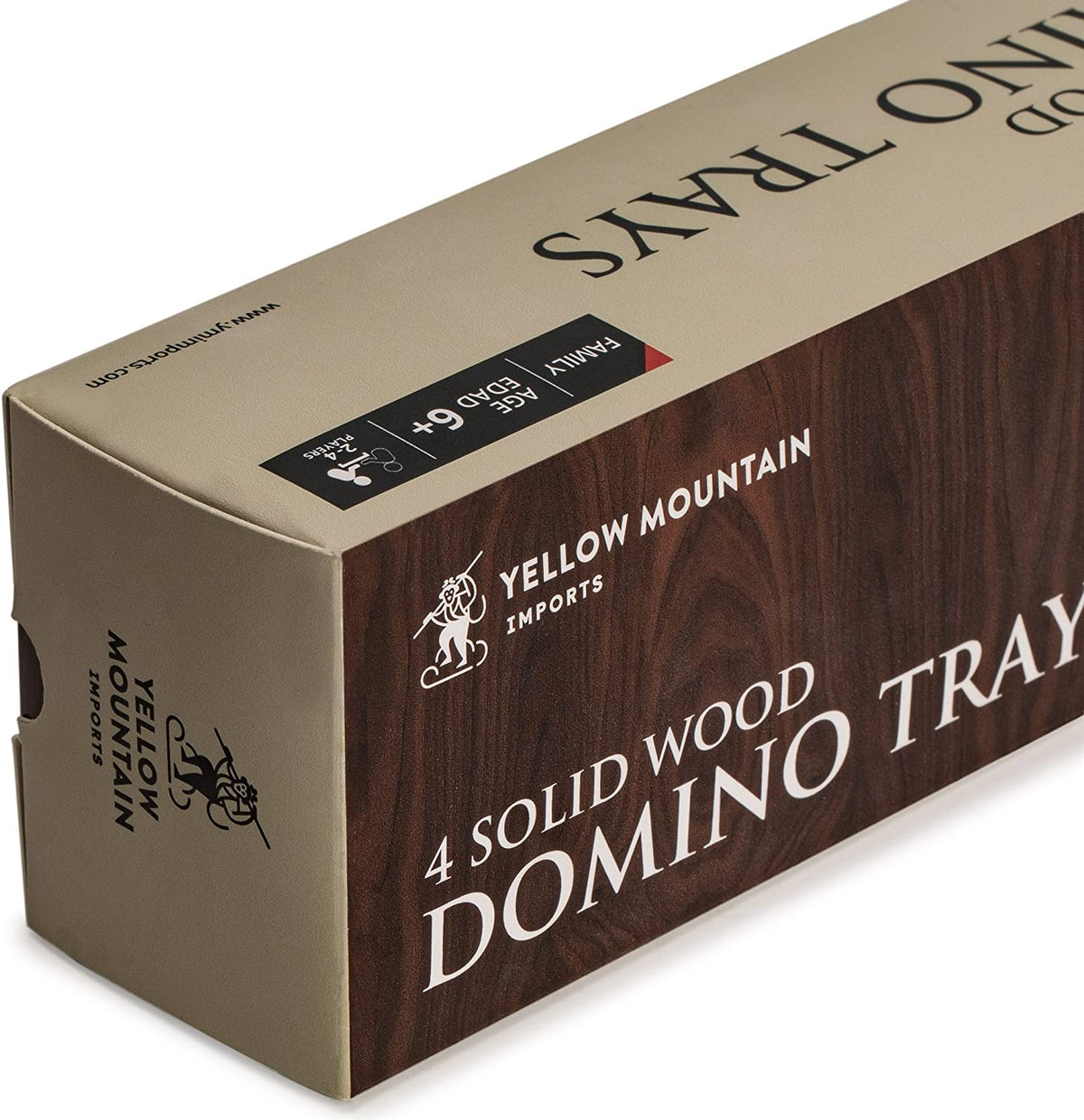 Beechwood Domino Racks/Trays - Set of 4 L276174