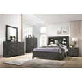 Queen Size Bed with Storage V42236