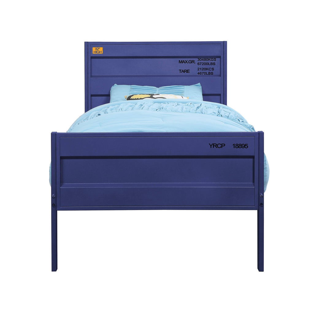 Blue Full Bed Z437649